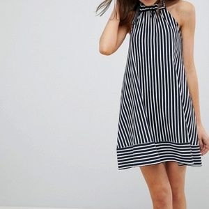 NWOT ASOS | Halter Swing Sundress in Stripe
